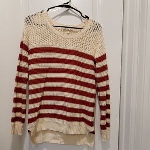 Stripped Knit Sweater